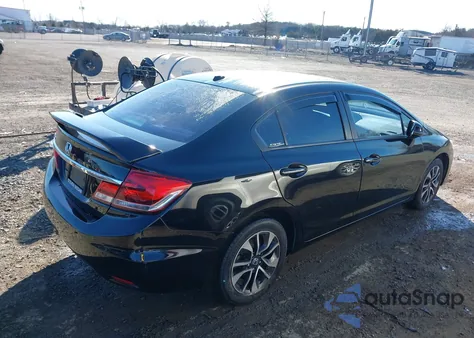 2013 Honda Civic Ex-L from USA, damaged, VIN 19XFB2F97DE285377